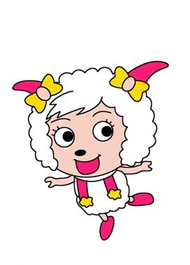 猎狗上了小羊的当的故事