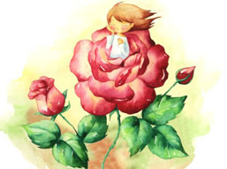 机智的玫瑰花<u>一</u>精<u>一</u>的故事