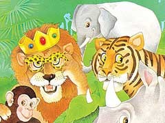 狮子找眼镜的故事